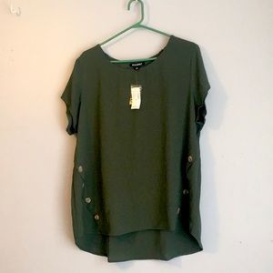 Green blouse